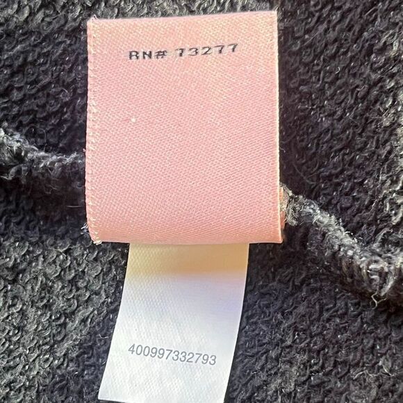 Juicy Couture Y2K Vintage Gray Sequins J Pull Tab Oversized Sweatshirt L - Picture 11 of 13